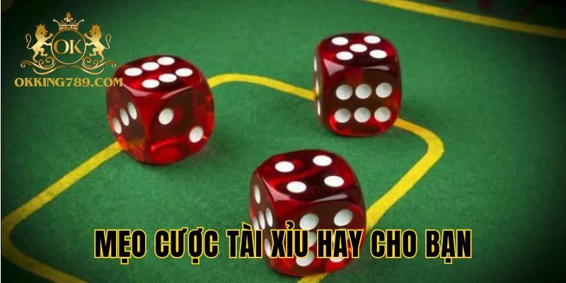 Mẹo cược tài xỉu hay khi thử tài đặt cược tại casino OKKING